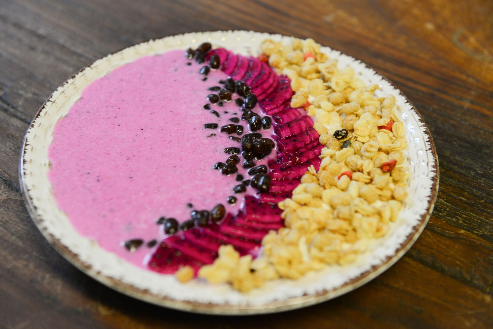 Blueberry Cheesecake Protein-Smoothie