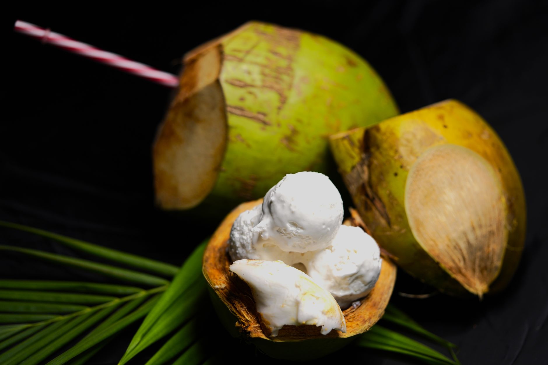 Himbeer-Vanille Protein-Eiscreme