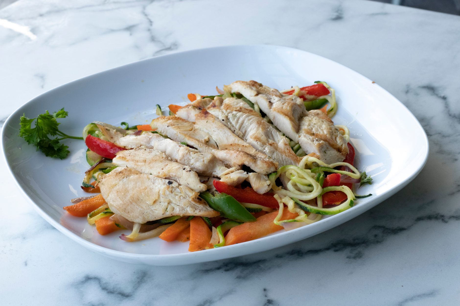 Roasted Red Pepper Protein Sauce