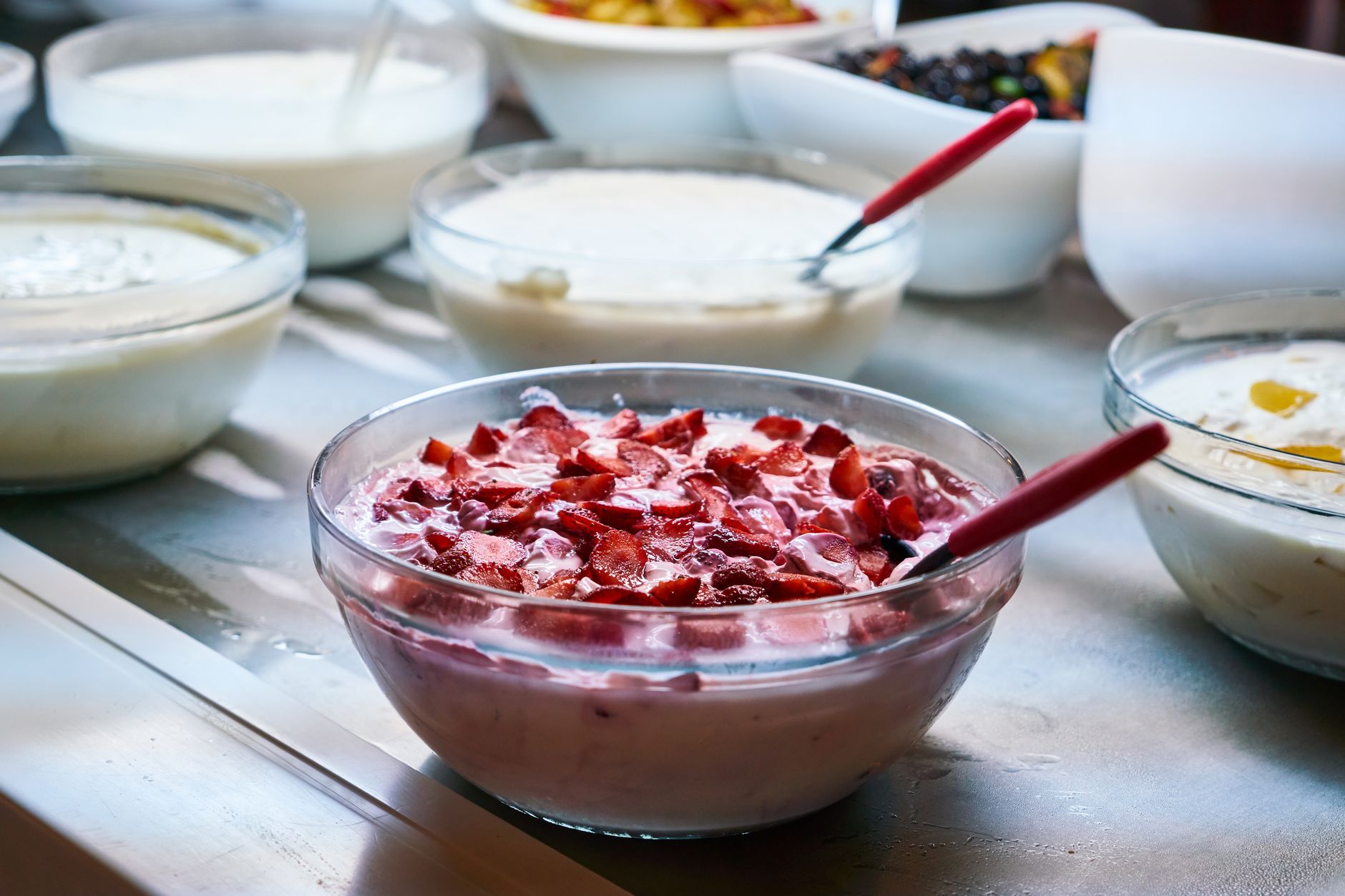 Zitronig-frische Protein-Joghurt-Drops