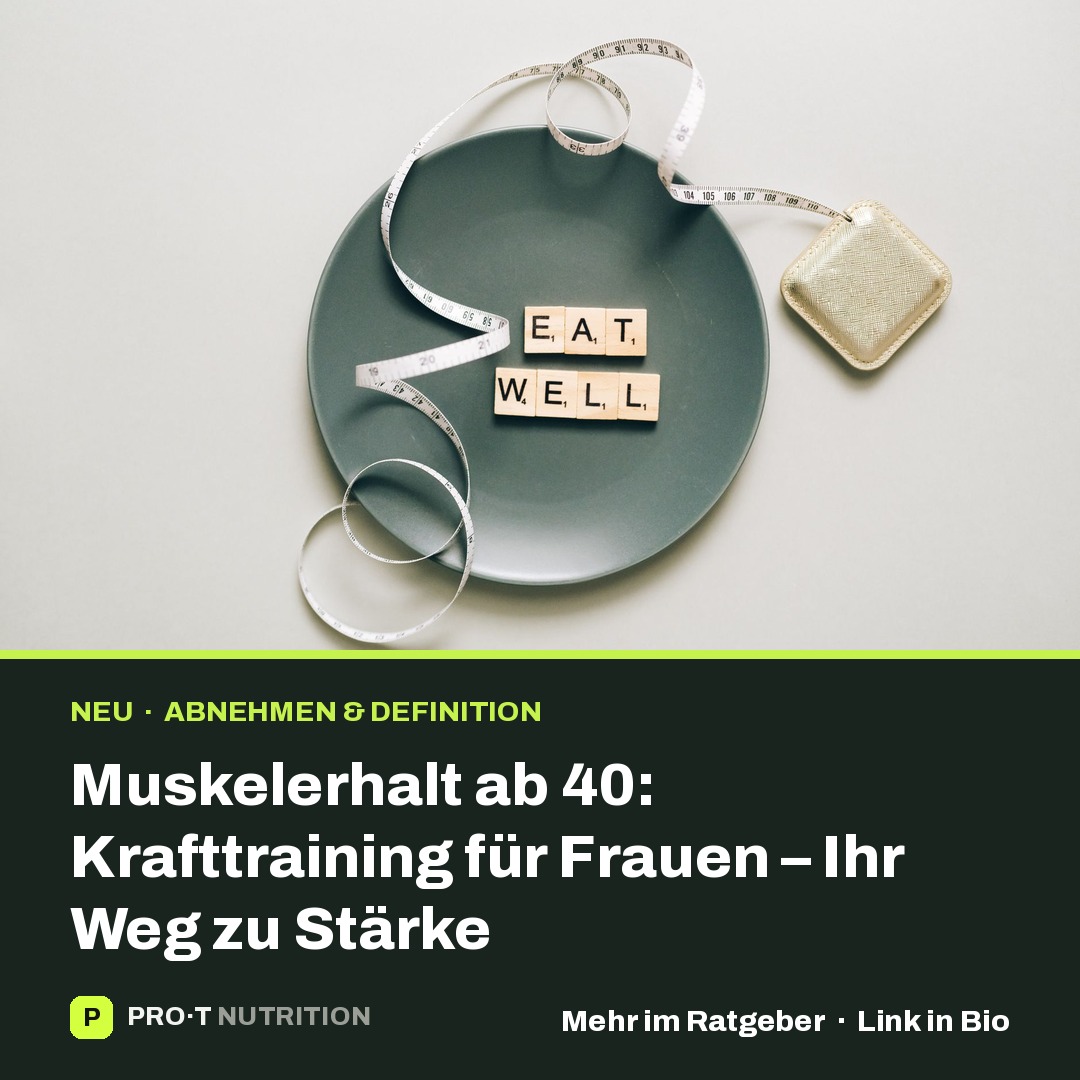 Muskelerhalt ab 40: Kraft fürs Alter!