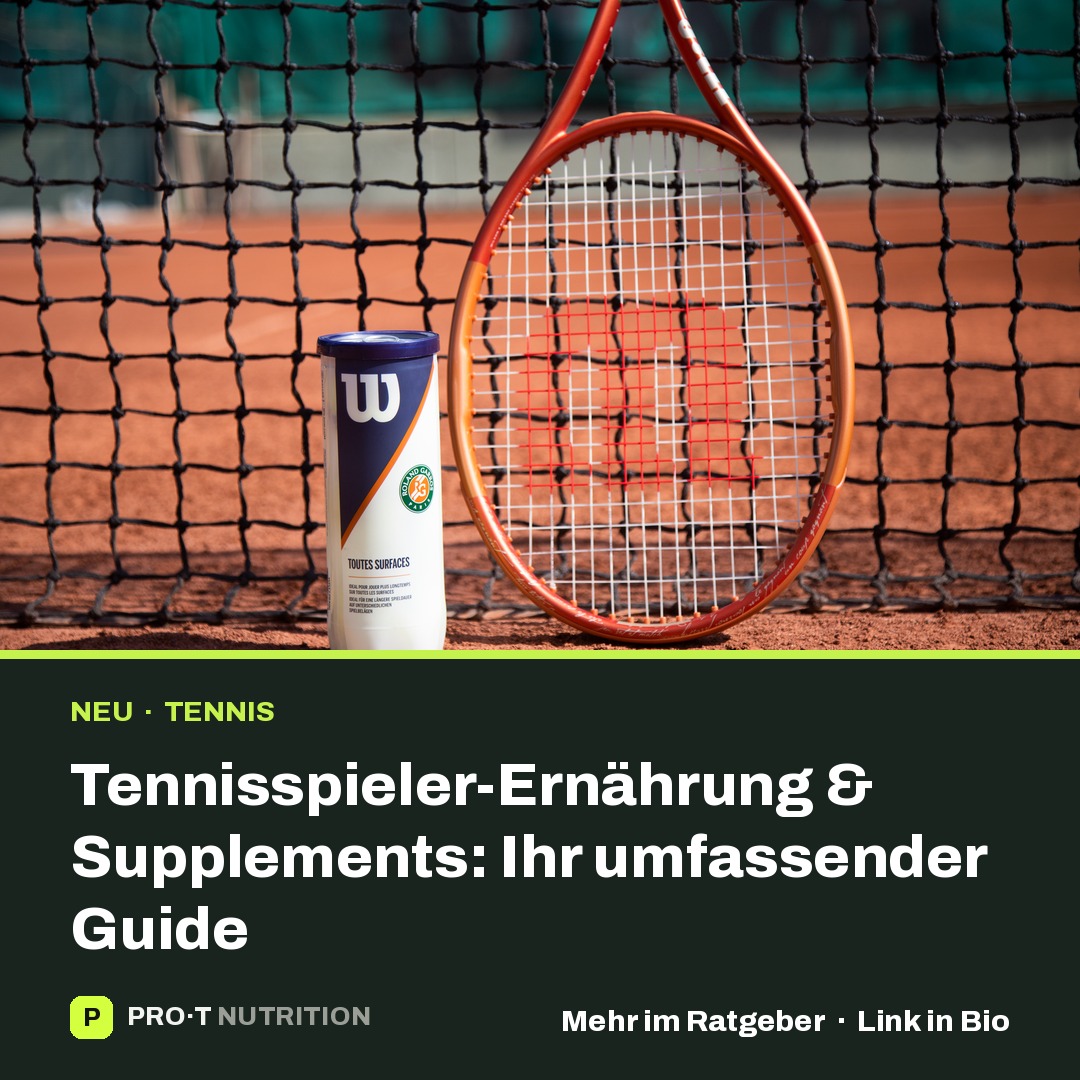 Tennis-Ernährung: Energie, Erholung und Höchstleistung