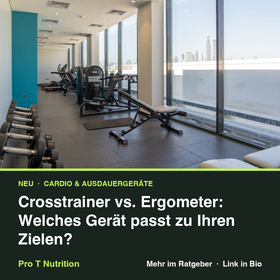 Crosstrainer vs. Ergometer: Welches Gerät passt zu Ihren Zielen?