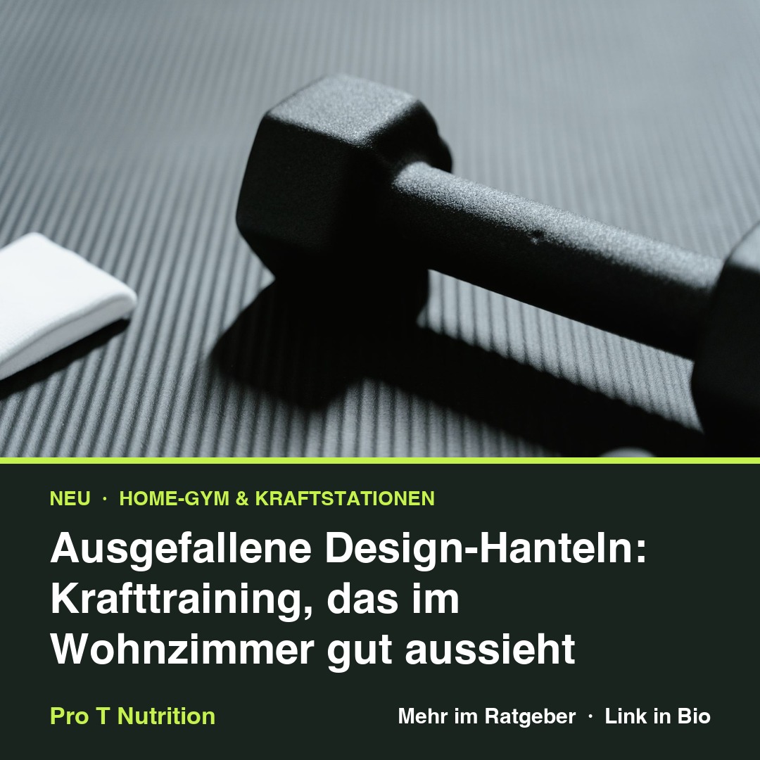 Ausgefallene Design-Hanteln: Krafttraining, das im Wohnzimmer gut aussieht