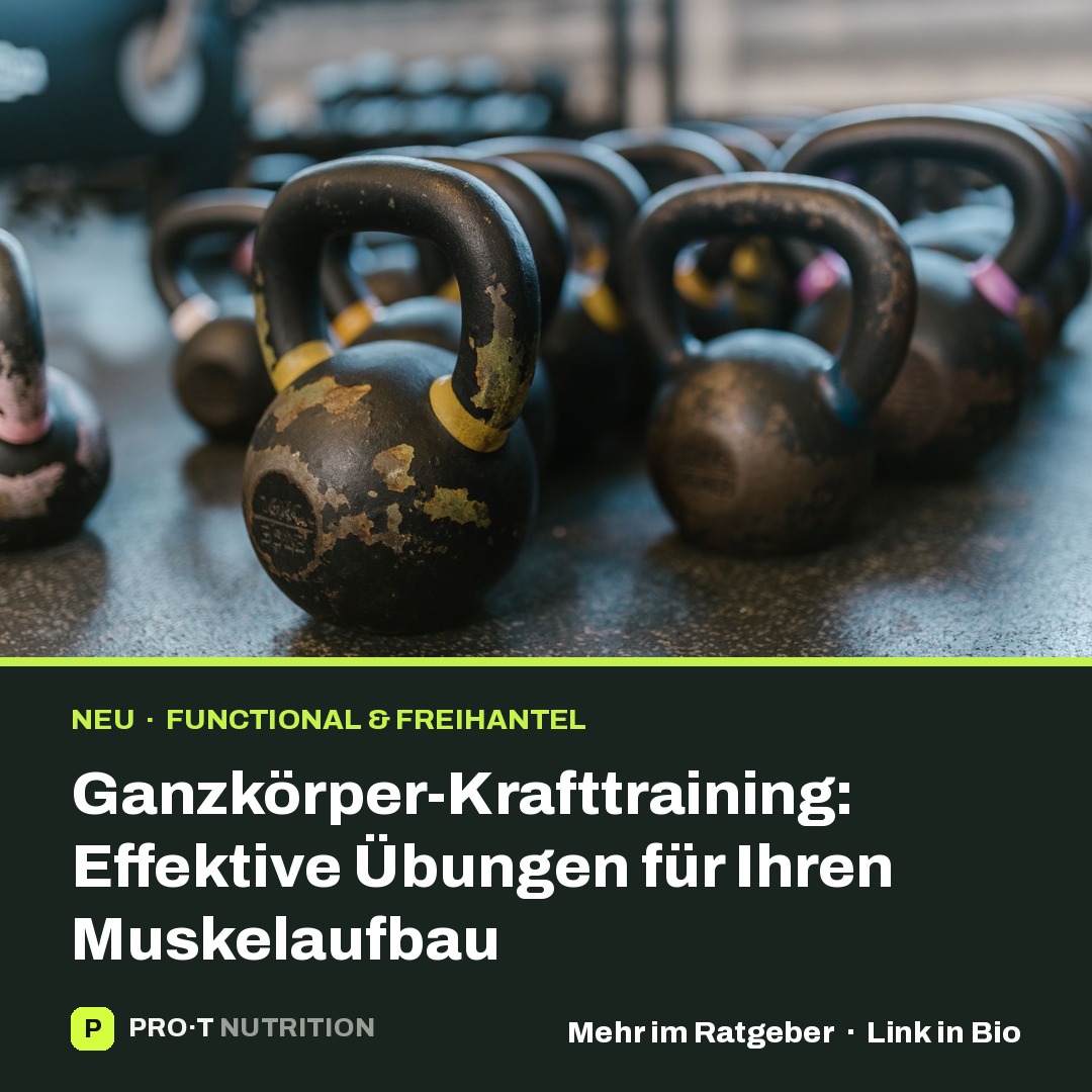 Ganzkörper-Krafttraining: Effektive Übungen für Ihren Muskelaufbau