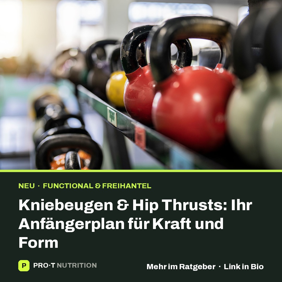Kniebeugen & Hip Thrusts: Ihr Anfängerplan für Kraft und Form