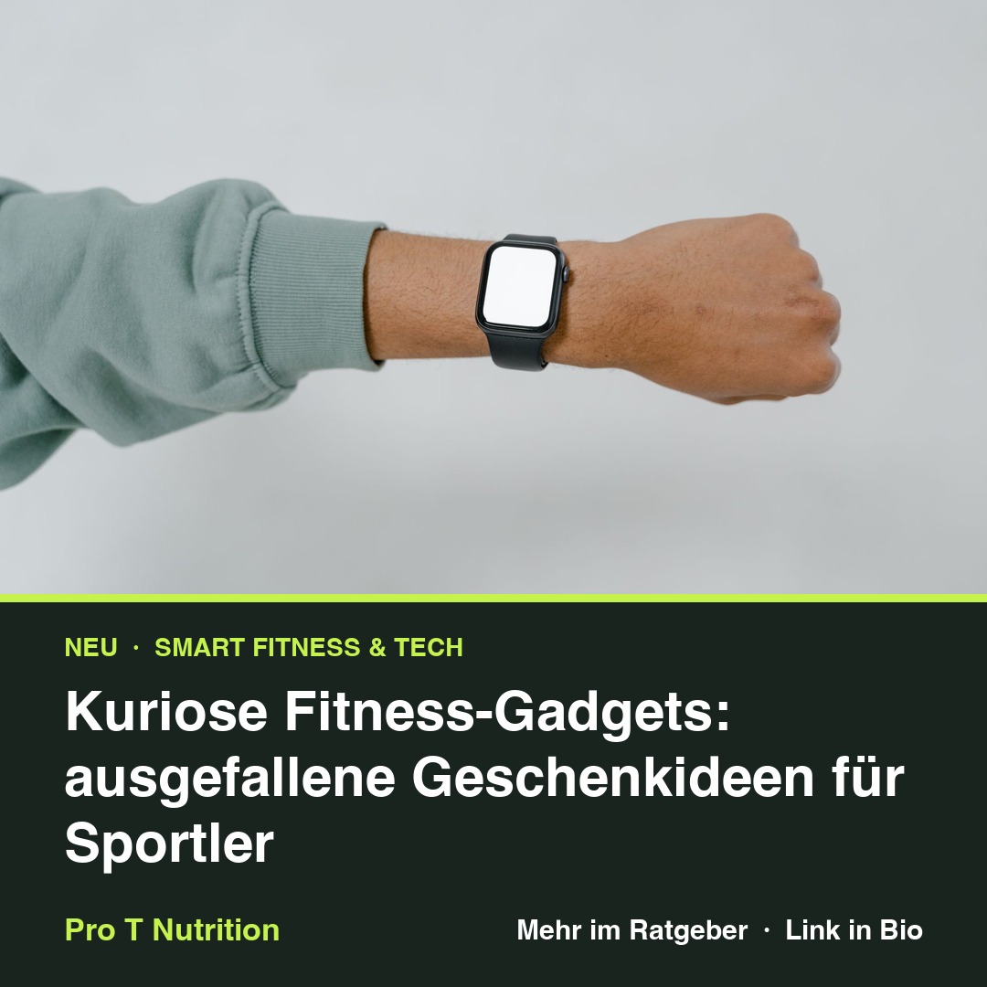 Kuriose Fitness-Gadgets: ausgefallene Geschenkideen für Sportler