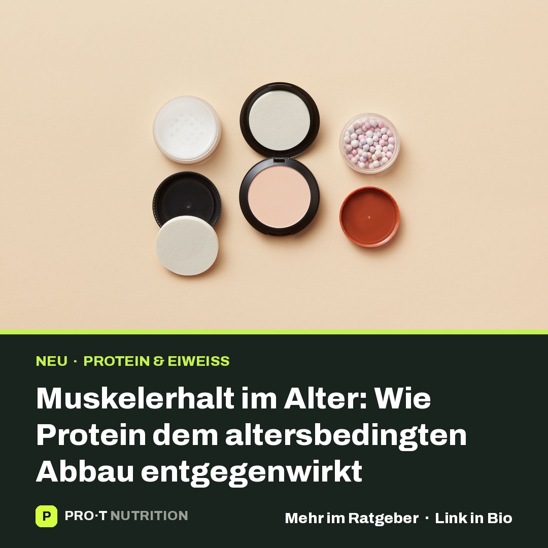 Muskelerhalt im Alter: Wie Protein dem altersbedingten Abbau entgegenwirkt