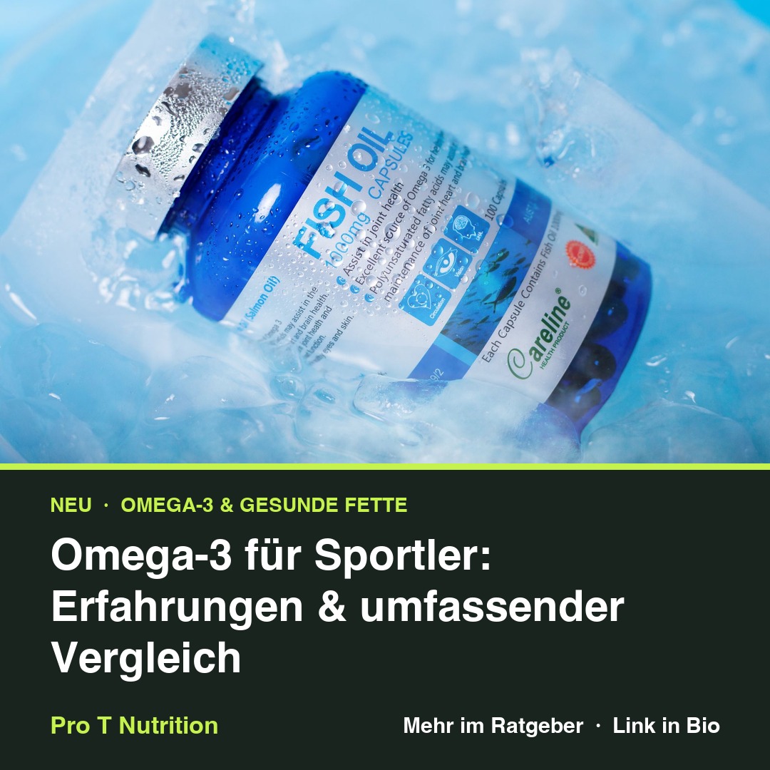 Omega-3 für Sportler: Erfahrungen & umfassender Vergleich