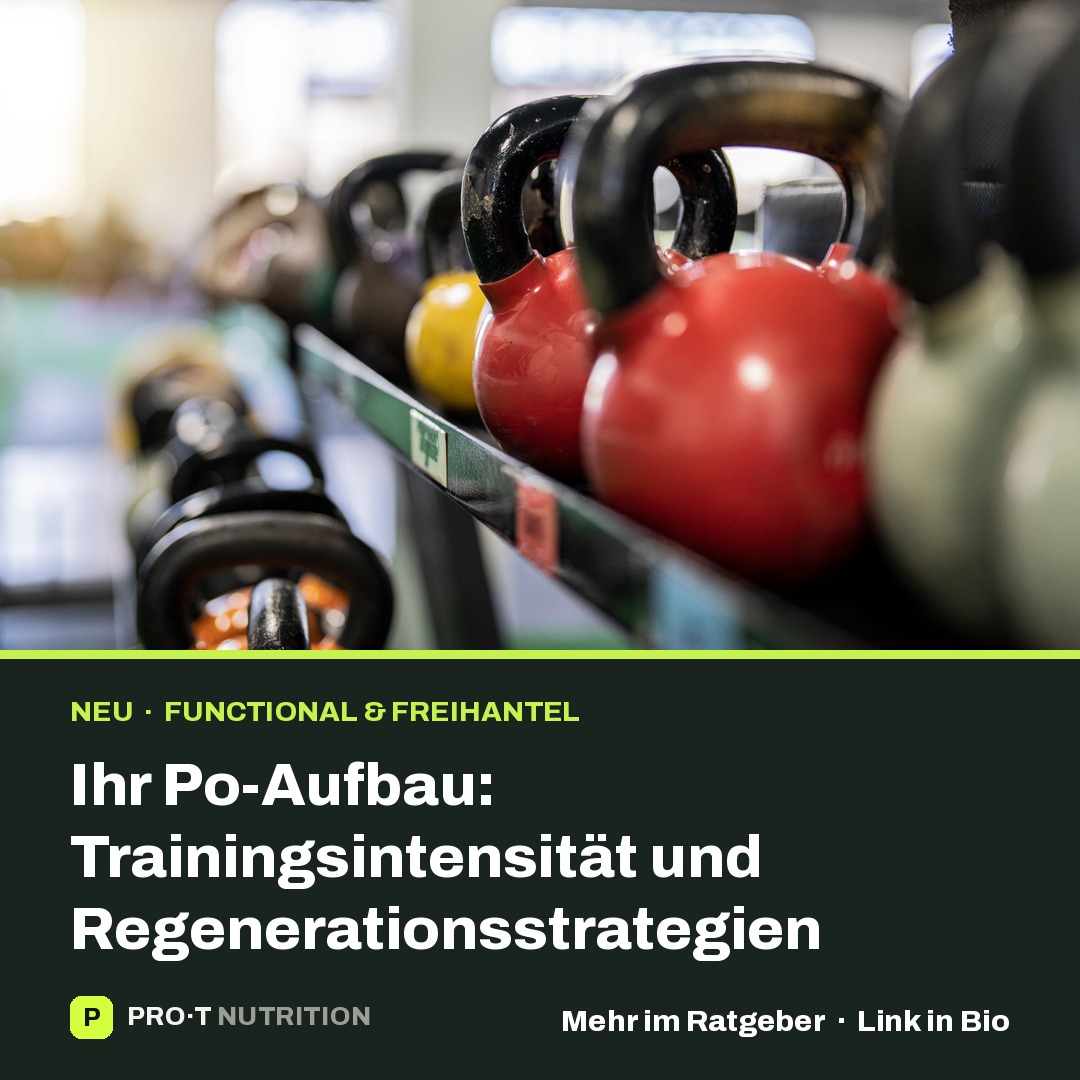 Ihr Po-Aufbau: Trainingsintensität und Regenerationsstrategien