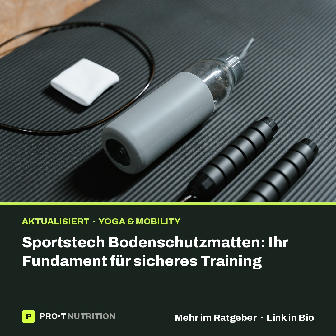 Sportstech Bodenschutzmatten: Ihr Fundament für sicheres Training