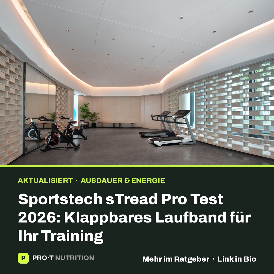 Sportstech sTread Pro Test 2026: Klappbares Laufband für Ihr Training