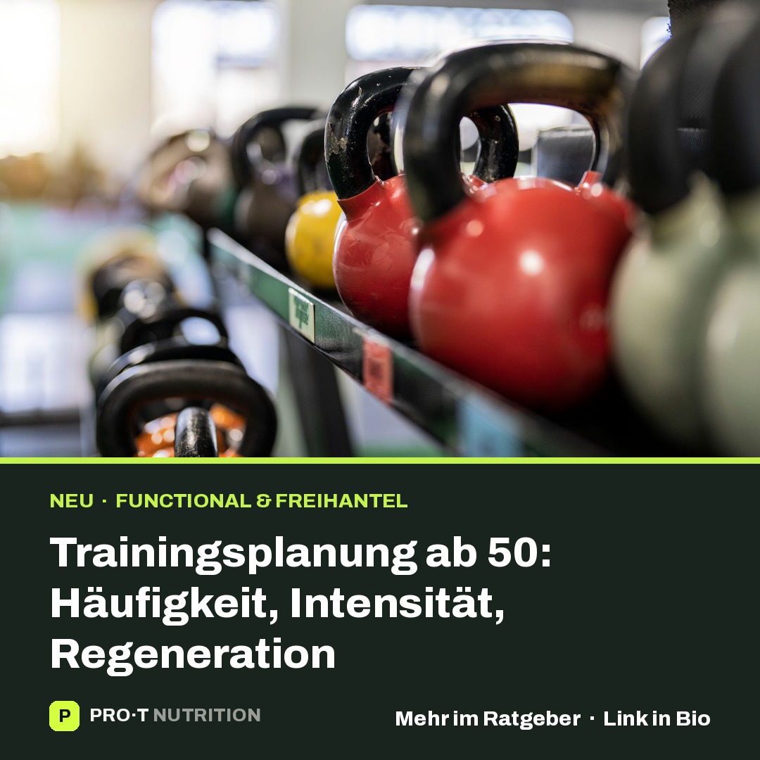 Trainingsplanung ab 50: Häufigkeit, Intensität, Regeneration