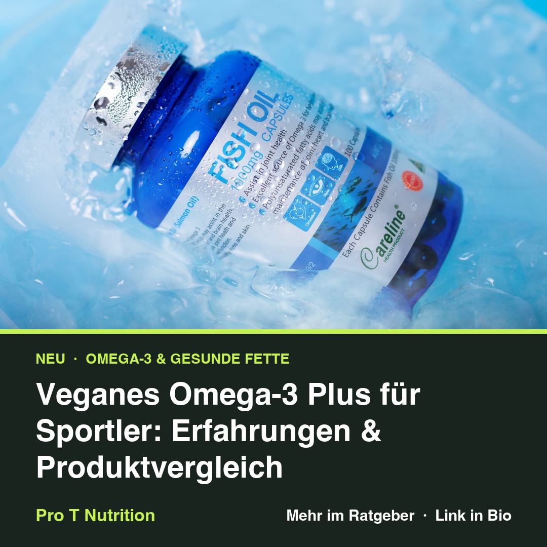 Veganes Omega-3 Plus für Sportler: Erfahrungen & Produktvergleich