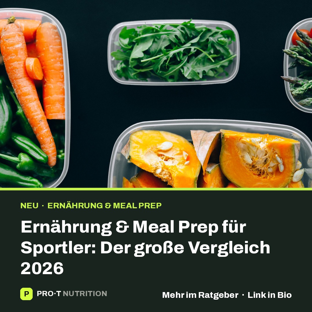 Ernährung & Meal Prep für Sportler: Der große Vergleich 2026