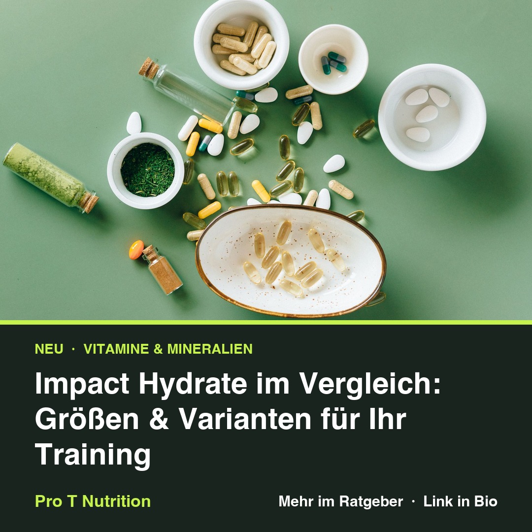 Impact Hydrate im Vergleich: Größen & Varianten für Ihr Training