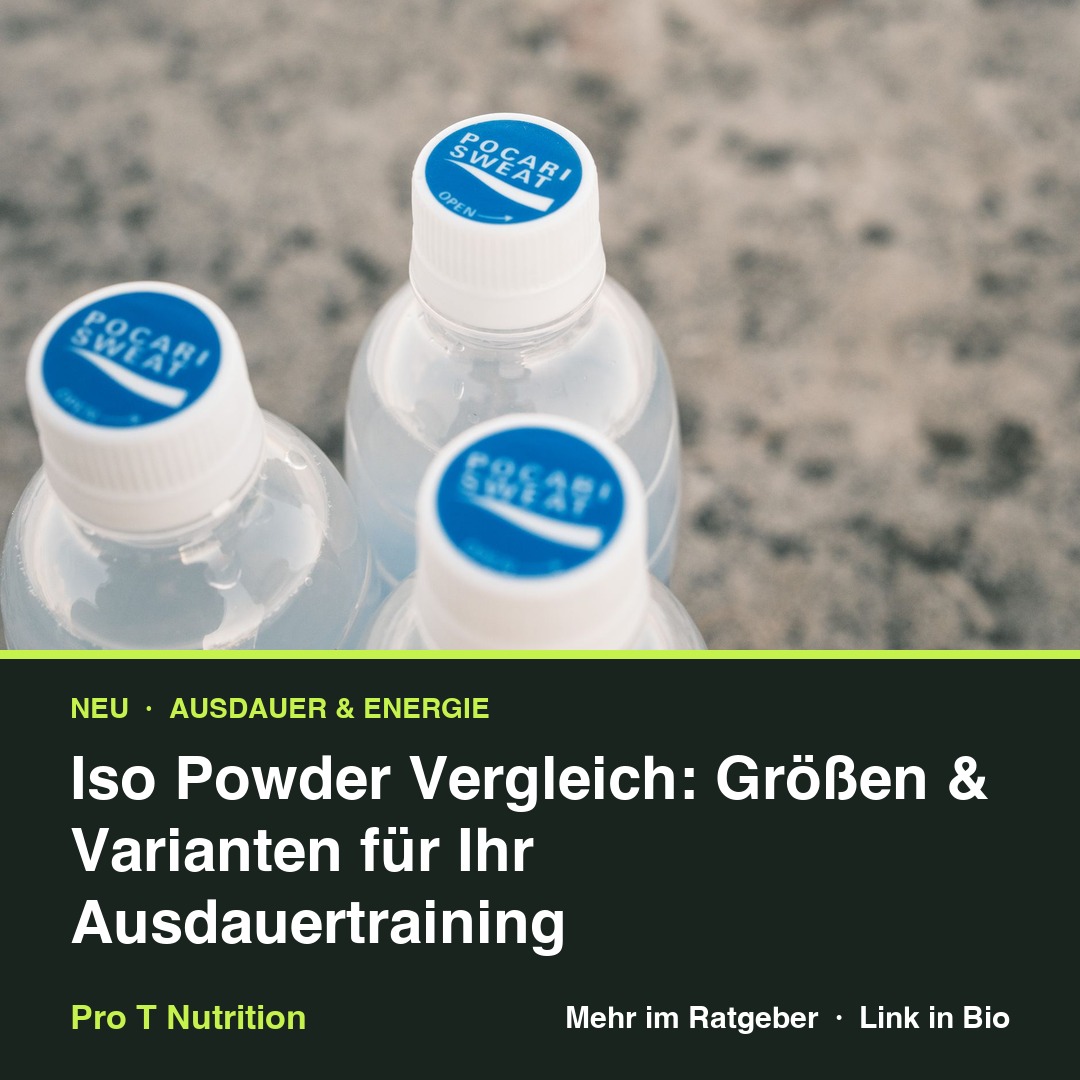 Iso Powder Vergleich: Größen & Varianten für Ihr Ausdauertraining