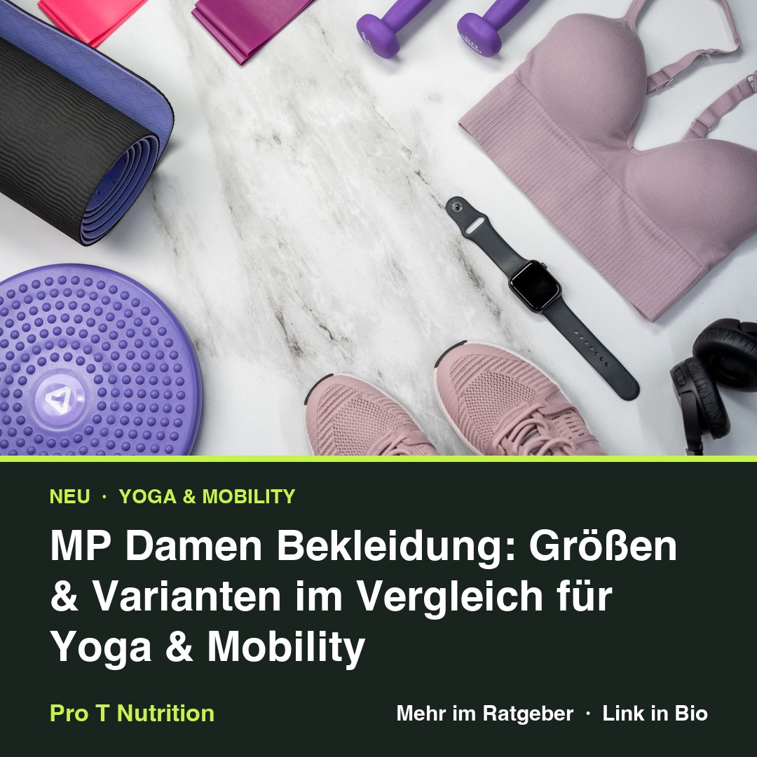MP Damen Bekleidung: Größen & Varianten im Vergleich für Yoga & Mobility