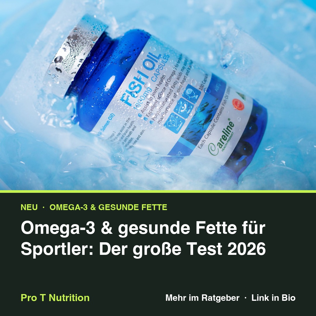 Omega-3 & gesunde Fette für Sportler: Der große Test 2026
