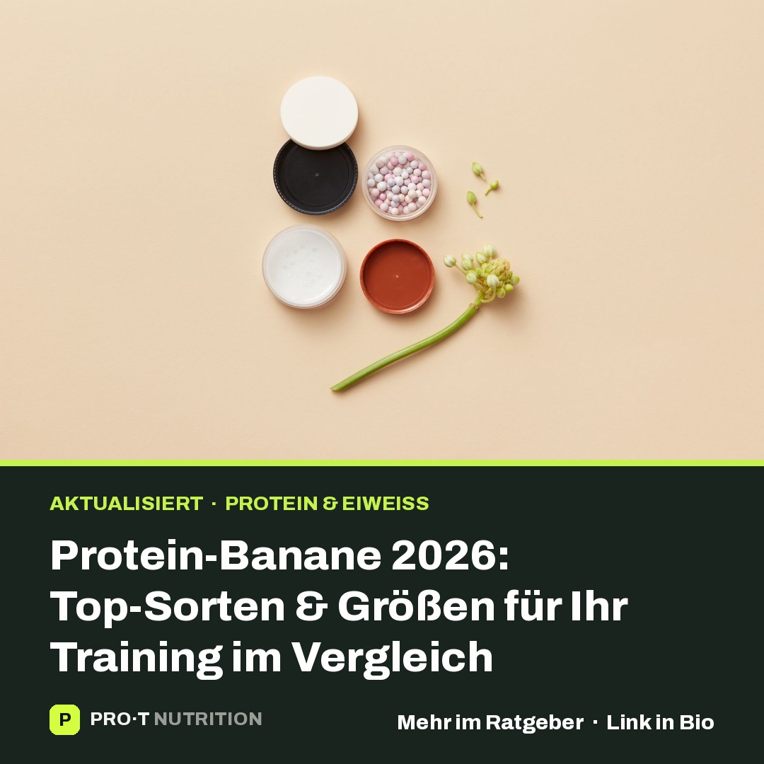 Protein-Banane 2026: Top-Sorten & Größen für Ihr Training im Vergleich