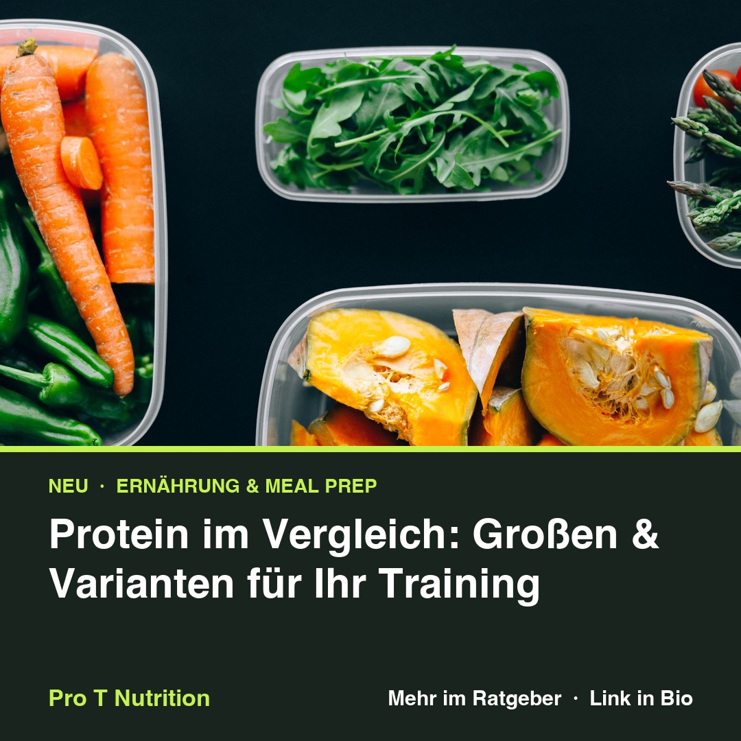 Protein im Vergleich: Großen & Varianten für Ihr Training