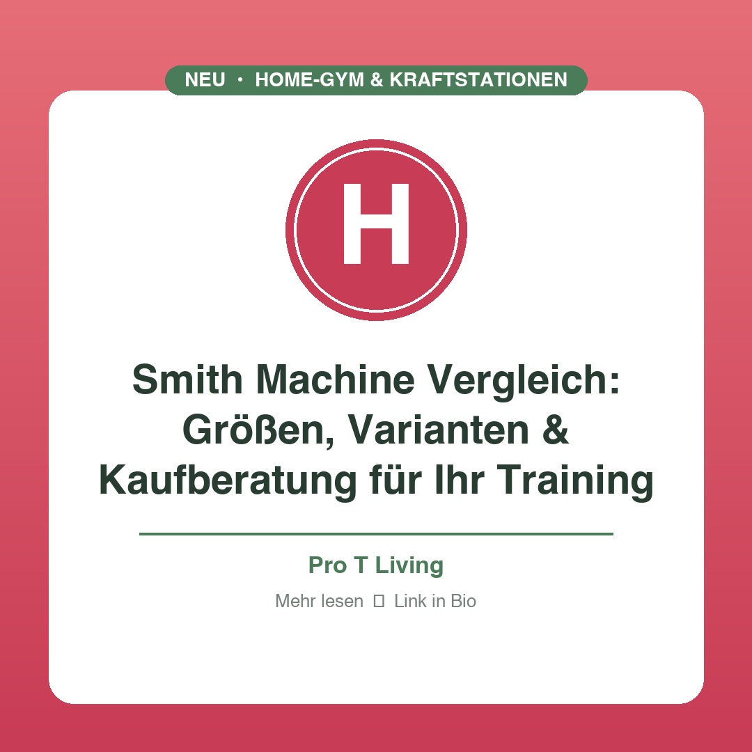 Smith Machine Vergleich: Größen, Varianten & Kaufberatung für Ihr Training